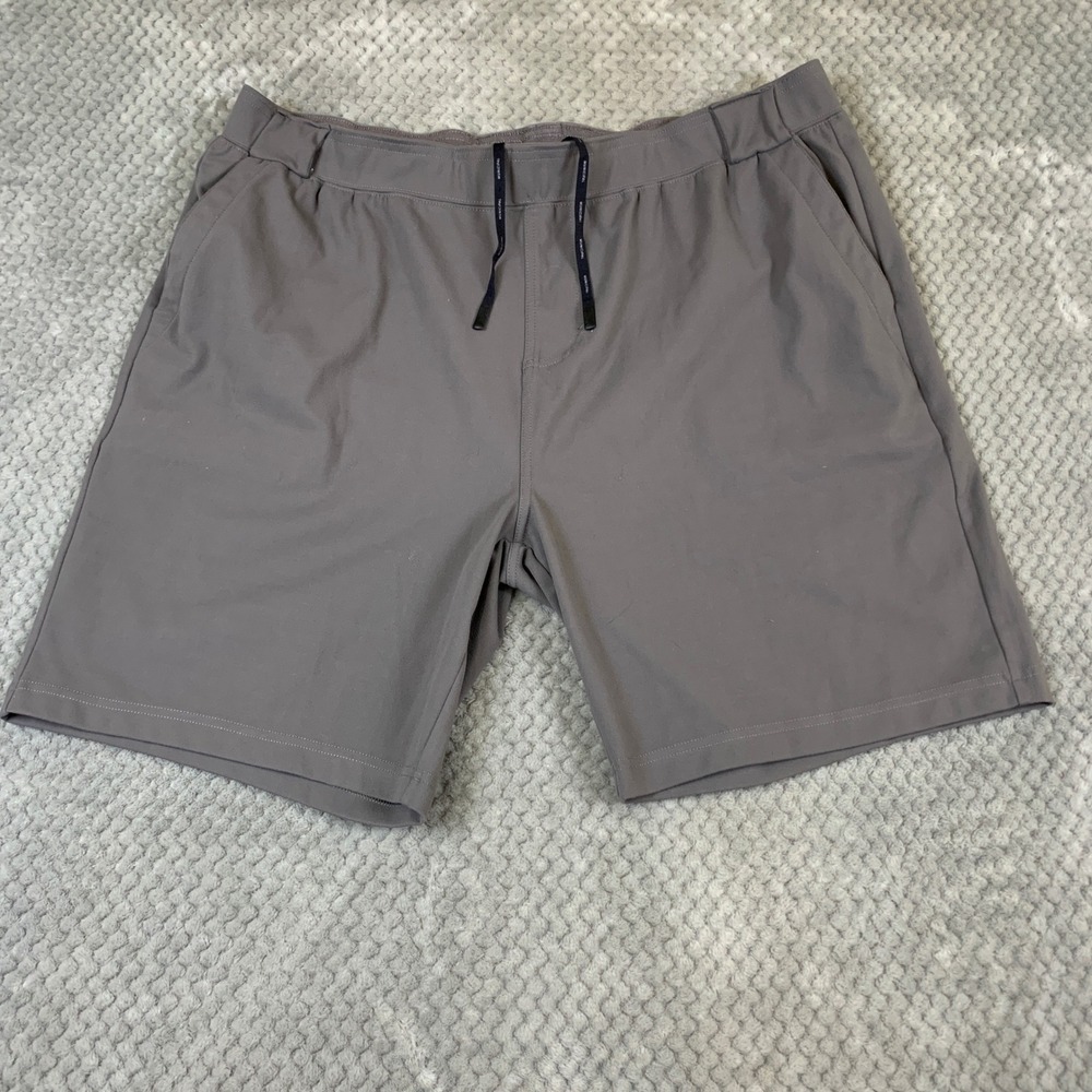 Municipal Sport Utility Gear Shorts Mens XXL Gray Athletic Training Drawstring